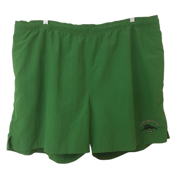 Tommy Bahama Relax Kelly Green XXL Swim Shorts Trunks Elastic Draw String Waist - Picture 1 of 6